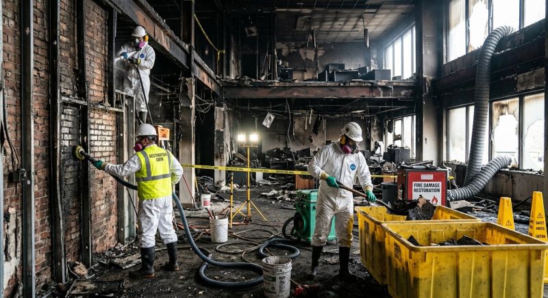 Commercial Fire Damage Repair in Santa Rosa, CA
