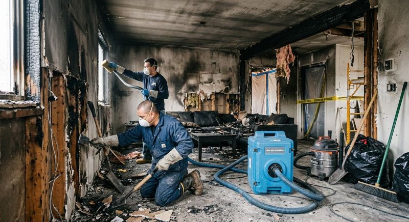 Commercial Fire Damage Repair in Santa Rosa, CA
