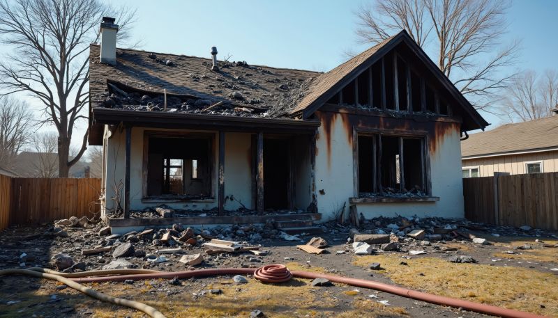 Residential Fire Restoration in Napa, CA