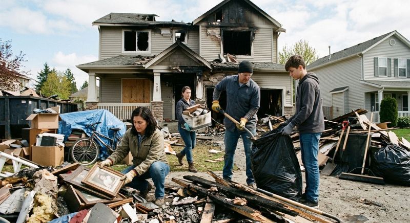 Residential Fire Restoration in Austin, TX