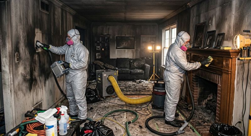 Soot Cleaning in Marin County, CA